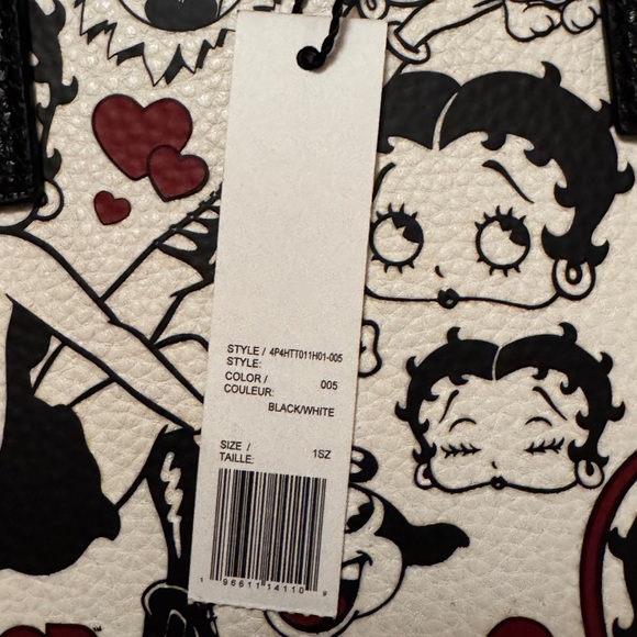 Marc Jacobs Betty Boop Heart Tote - Picture 3 of 8